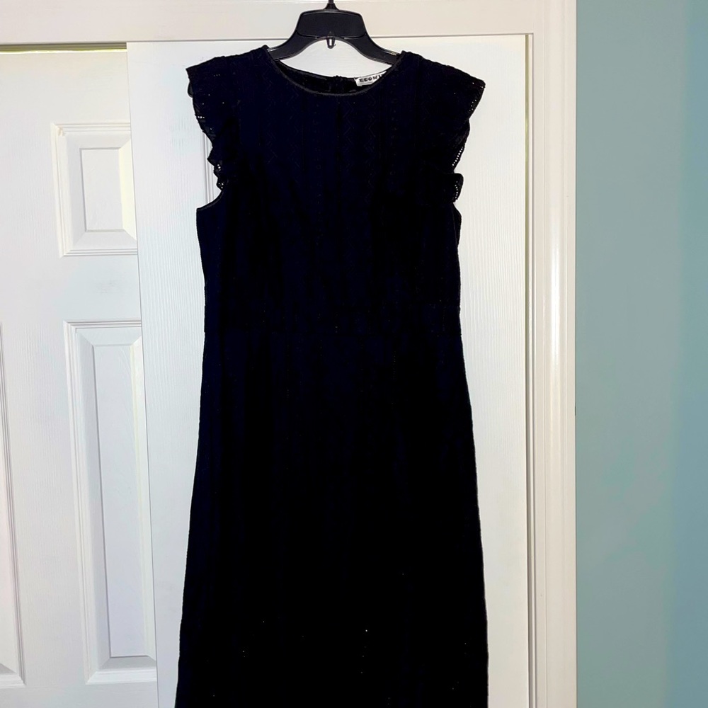 Black cocktail dress